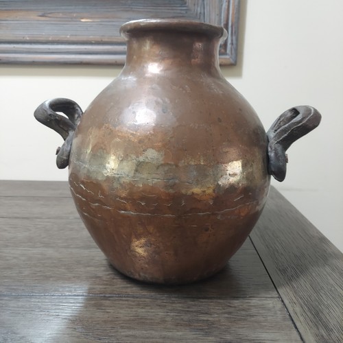 Grande pentola vintage rame - vintage,
