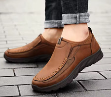 Scarpe Uomo Mocassini Casual invernali Slip-On Comode moda