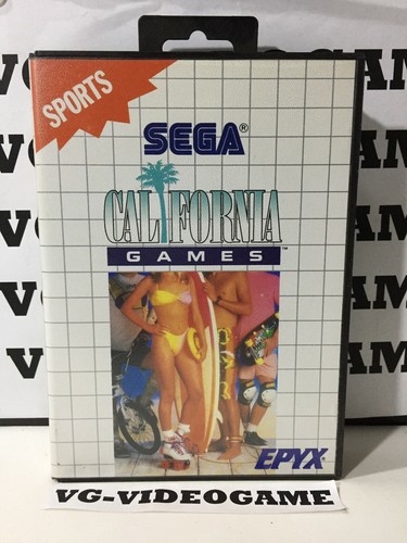 California games sega - california, master