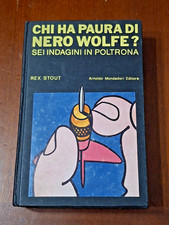 CHI HA PAURA DI NERO WOLFE ? 6 INDAGINI - OMNIBUS GIALLI MONDADORI 1983