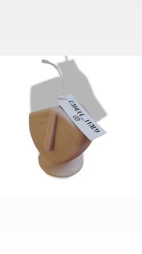 Candela design cera soia - design,