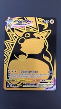 CARTA POKÉMON - PIKACHU VMAX BLACK GOLD TG29/TG30 - RARA ITA - ORIGINE PERDUTA