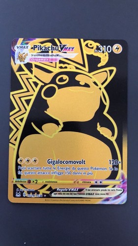 Pokemon carta pikachu - pikachu, vmax