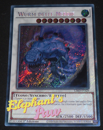 Yugioh wurm delle nebbie - -,