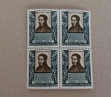 Quartine francobolli italia