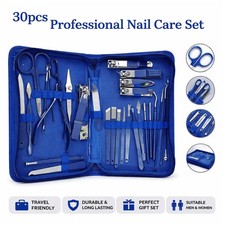 Manicure pedicure kit 30pz set - pedicure,