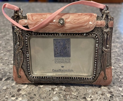 Mini borsa rosa - , metallo