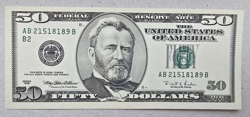 Banconota usa new york - banconota, 50$