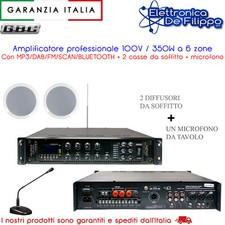 Amplificatore 100V/350W a 6
