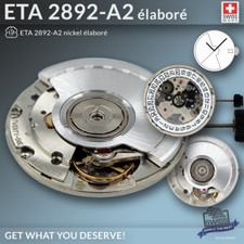 MOVEMENT ETA 2892A2 élaboré