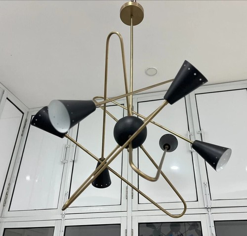 Lampadario sputnik metà - lampadario,