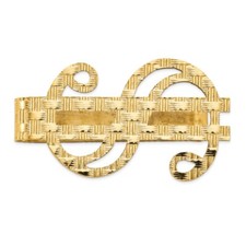 Real 14kt Yellow Gold Polished