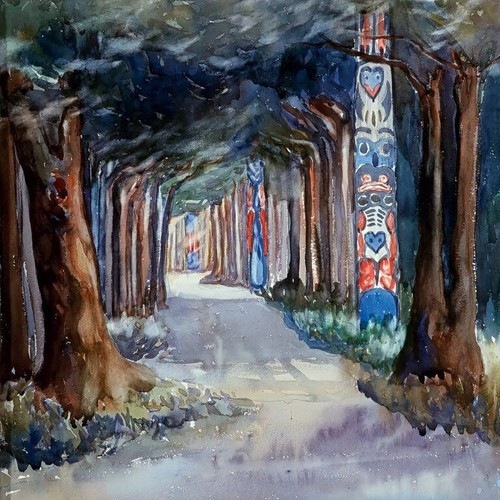 Totem walk sitka - emily, carr