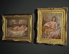 Coppia di nudi su tavola – Attilio Toro