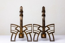 wrought iron fireplace wings