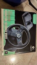 Xbox Logitech Precision Vibration Feedback Steering  VOLANTE E PEDALI