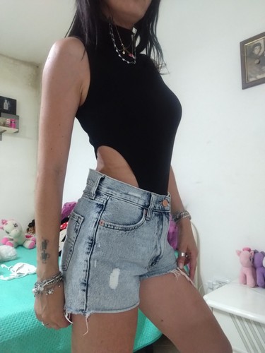 Body donna nero costine - body,