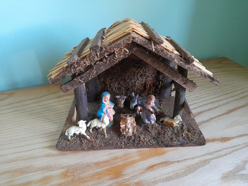 Grotta presepe natività - presepe,