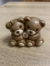 coppia orsetti gemini  THUN vintage  h. cm 7   INTROVABILI senza Scat. Con Scrit