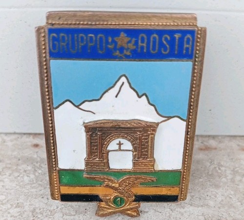 Alpini gruppo aosta spilla - ,