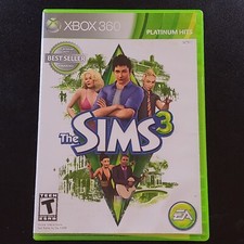 The Sims 3 Platinum Hits Xbox 360 CIB, testato e funzionante, senza manuale