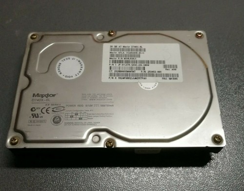 Maxtor d740x 20gb hard disk - maxtor,
