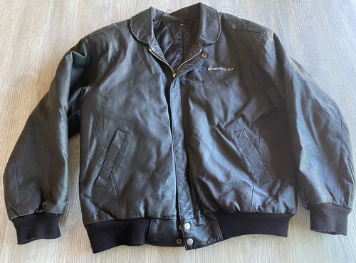 Giacca pelle chevrolet - pelle, uomo