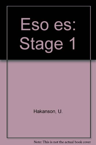 Eso stage 1 u - eso,
