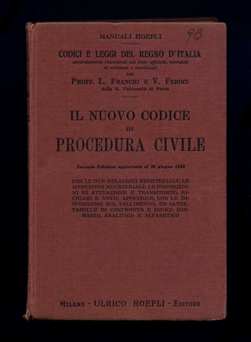 Manuali hoepli ediz 1942 - 2a,