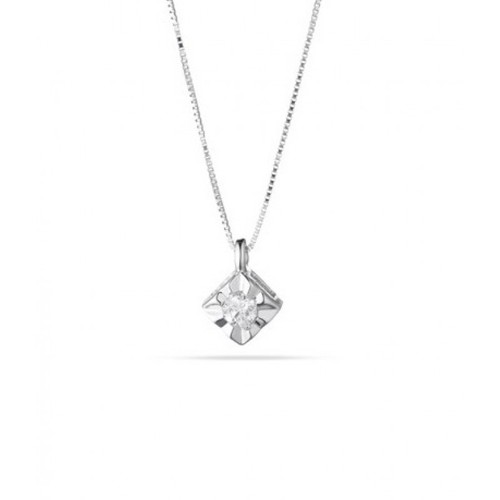 Collana punto luce oro - collana, in