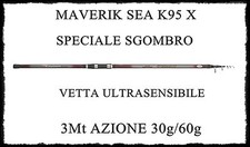 canna maverik sea k95x pesca
