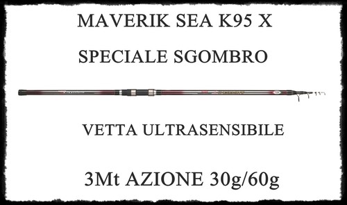 Canna maverik sea - sea, pesca