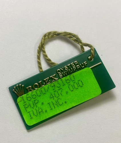 Rolex green tag swimpruf - green,