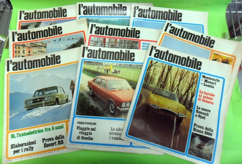 Rivista automobile 1972 - rivista, l'automobile