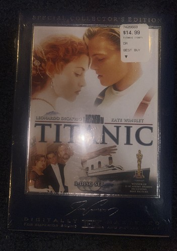 Titanic dvd 2005 - titanic, 2005,