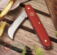 3.9060 VICTORINOX COLTELLO DA INNESTO LAMA CURVA IN ACCIAIO INOX TIPO RONCOLETTA