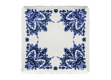 Richard Ginori - Babele Blu - Piatto quadrato cm 30 - Rivenditore 