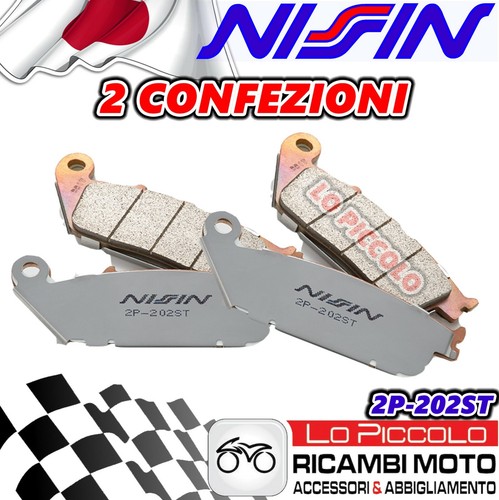Kit pastiglie freno nissin - 4,