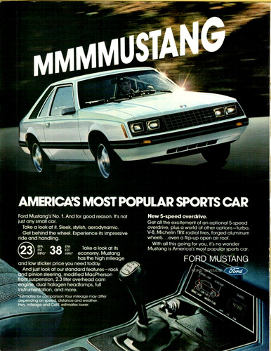 Ford mustang 1980 - bianca, 5
