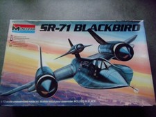 MONOGRAM   1/72  LOCKHEED SR 71 A BLACKBIRD PLUS DRONE RARE KIT VEDI FOTO