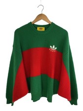Maglione Gucci × Adidas verde