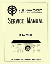 Kenwood KA-7100 Amplificatore