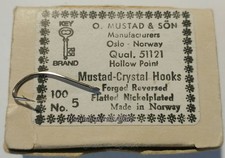 MUSTAD qual.51121 ,ami hooks