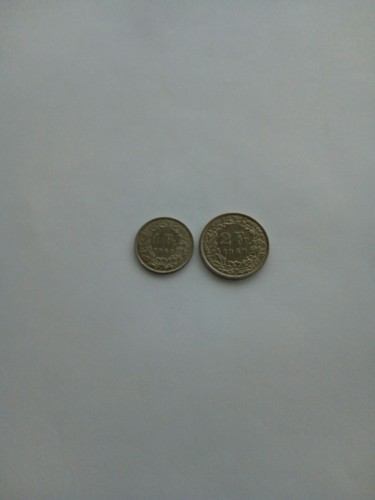 Rare switzerland coins fr - 1,