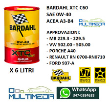 6 LITRI OLIO AUTO BARDAHL XTC