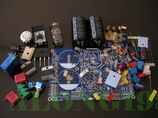 Amplificatore ibrido  potenza 2x 80 W con tubo 6N3 in KIT