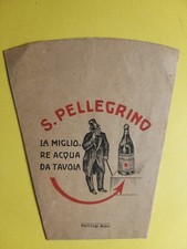 San Pellegrino - La Migliore acqua da tavola - Sacchettino pubblicitario.