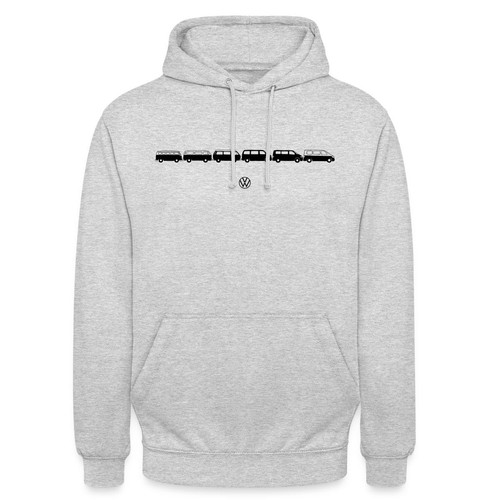 Felpa con cappuccio unisex