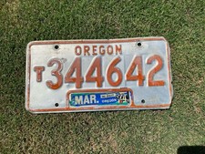 Camion targa Oregon 1974 #