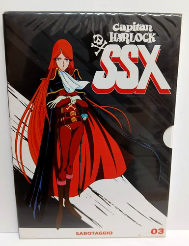 Dvd capitan harlock ssx 03 - , n.